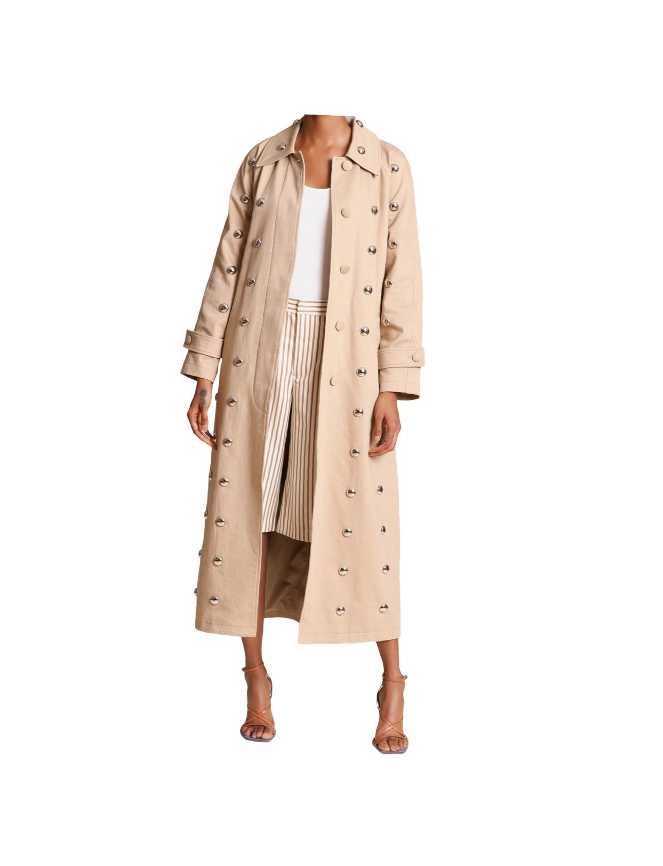 Studded trench 😆

#LTKootd #LTKWorkwear