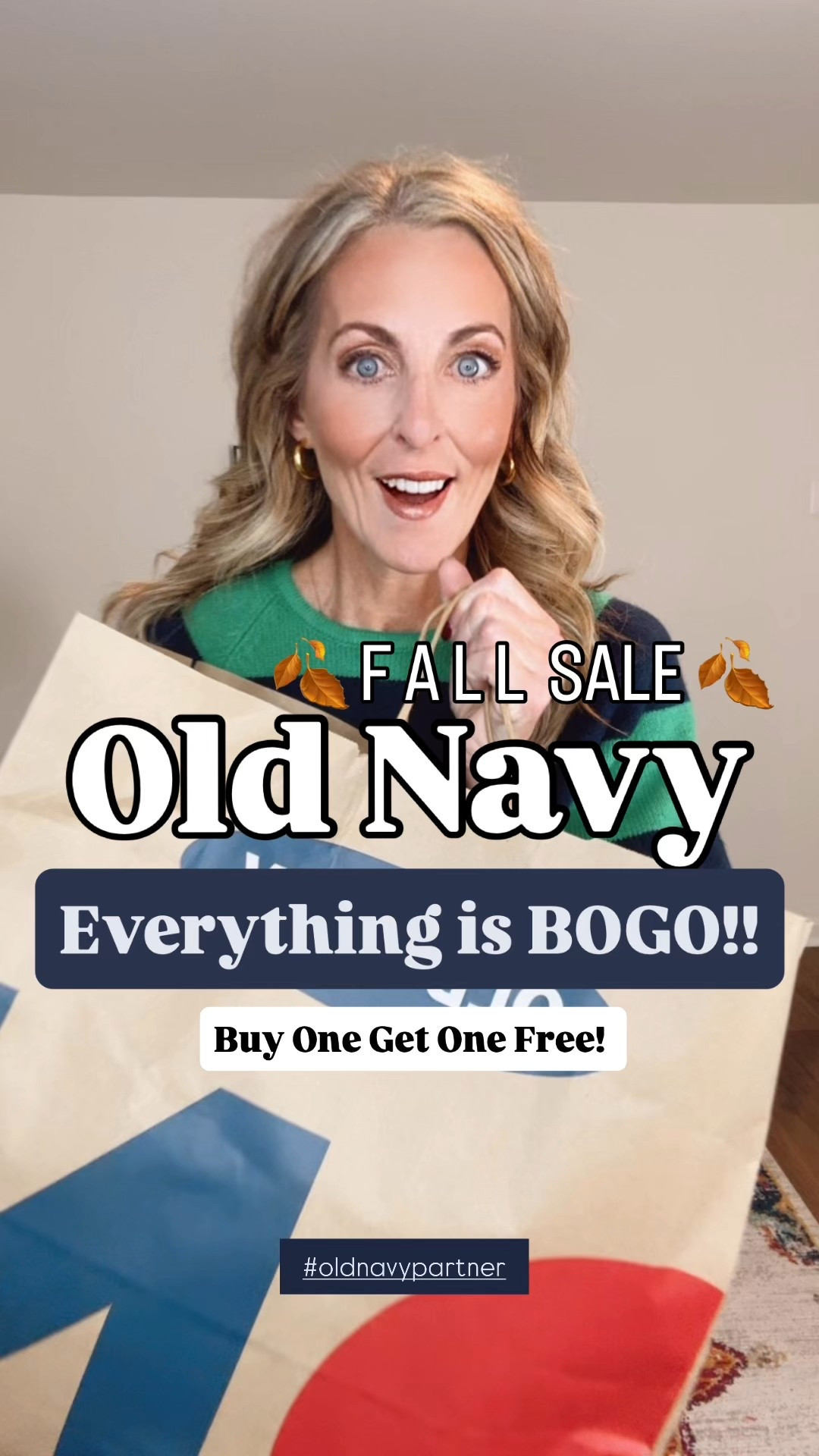 I’m so excited to partner with Old Navy to share their BIG Buy One, Get One Free Sale happening 9/19–9/22! 🎉 This is the best time to stock up on all your fall essentials—from everyday basics to polished workwear. COMMENT SALE to grab all of my favorites linked in LTK! 

I grabbed several pieces you’ll love for your closet this season: these black barrel jeans (size 0) that go perfectly with a cozy corduroy shirt, a chic Peter Pan blouse, and the trending horse sweater (size small). For work, I couldn’t resist a classic button-down (small), a versatile cardigan (small), and the most beautiful lace-detailed skirt. These finds are selling fast and will take you from casual days to the office in style.

Hurry—this BOGO sale runs for just four days!
⚠️ Exclusions: Gift Cards, Clearance, Today Only Deals, 2 Days Only Deals, 3rd Party, Old Navy x Disney, NFL

#ad #oldnavypartner #fallfashion #oldnavystyle #affordablefashion #falloutfits  @oldnavy, @shop.ltk, #liketkit

#LTKStyleTip #LTKSaleAlert #LTKFindsUnder50