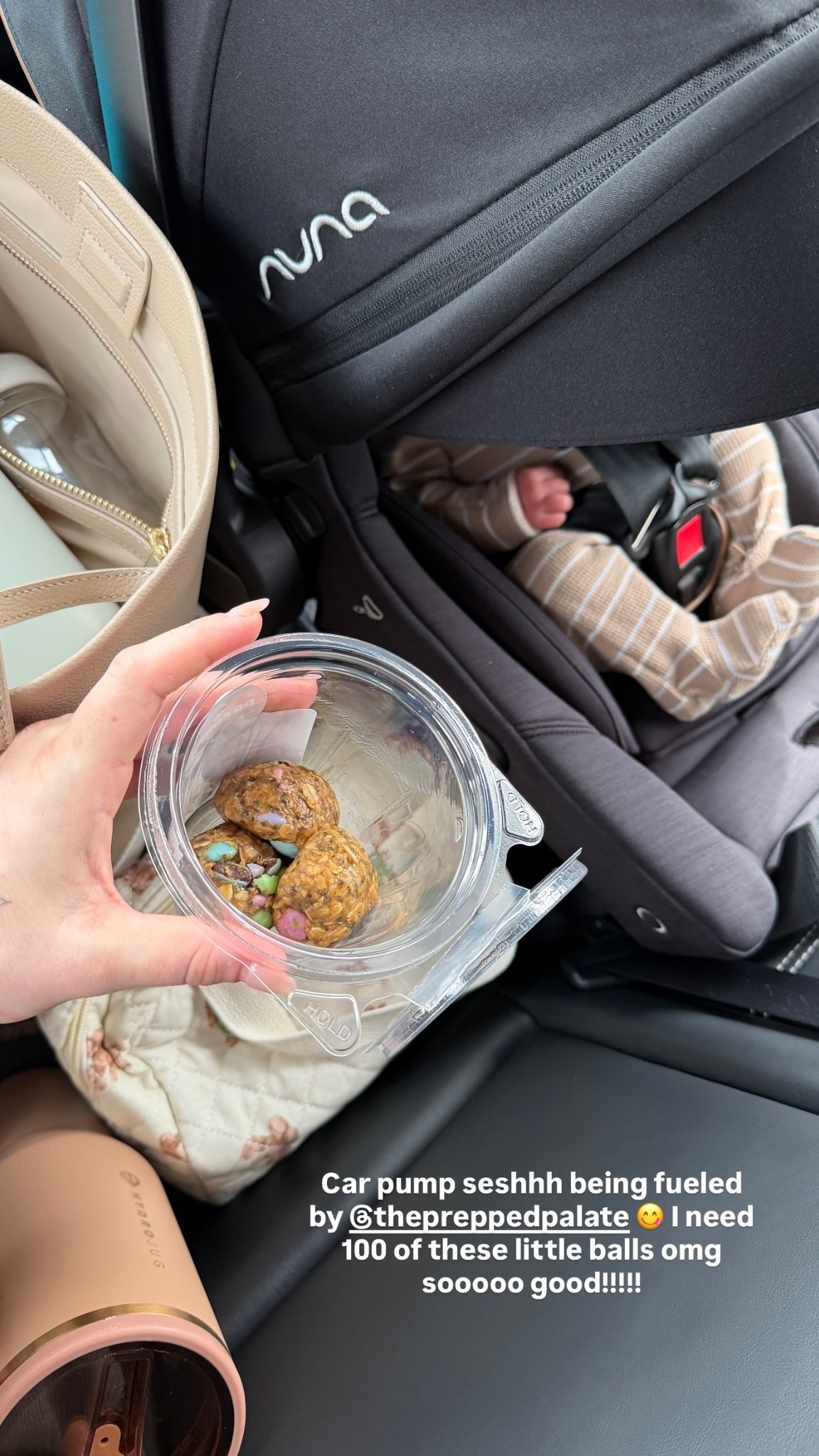 Car pump seshhh being fueled by @thepreppedpalate 😋 I need 100 of these little balls omg
sooooo good!!!!!