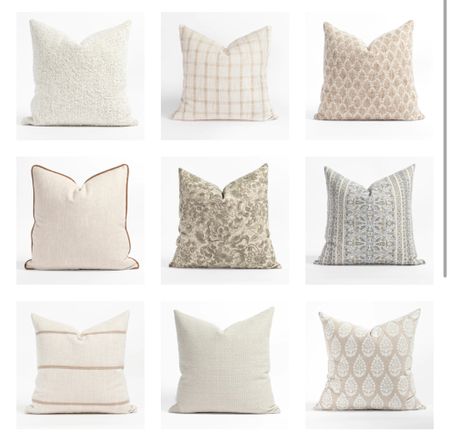 Shop my fave neutral pillows 🤍

#LTKhome #LTKSeasonal #LTKFind