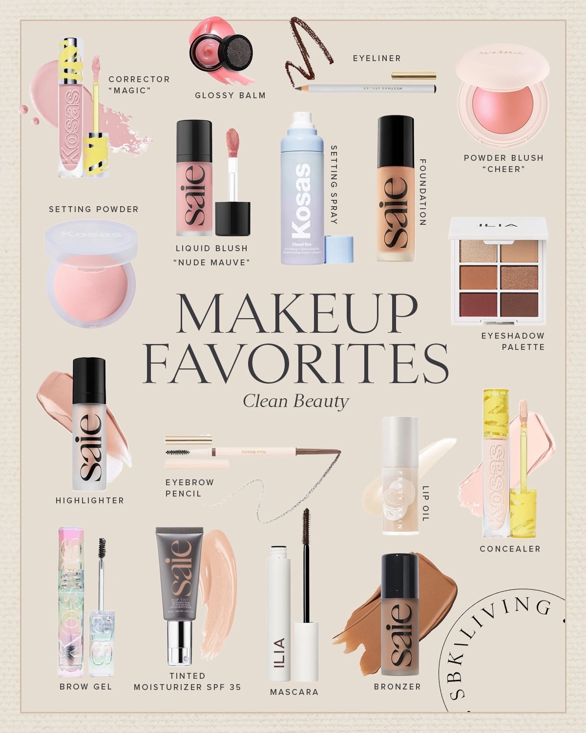 Clean beauty / all my favorite makeup!💋

Low toxic 
Non toxic
Skin
Skincare
Sephora 

#LTKBeauty #LTKgrwm