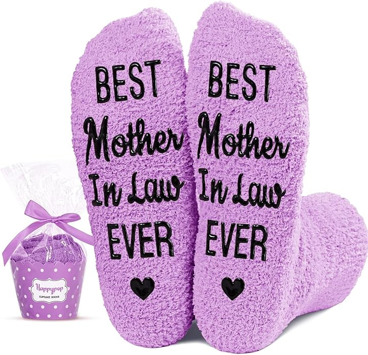 HAPPYPOP Mothers Day Socks - Sisters Aunt Gifts, Gifts for Sister Daughter Mother in Law | Amazon (US)