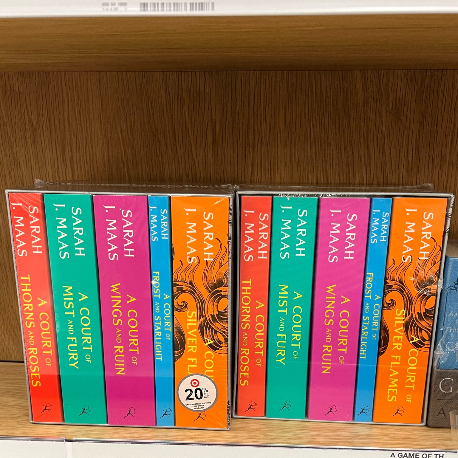 I bought all my books separate but I really wish I saw this deal before I did. Such a good price!!