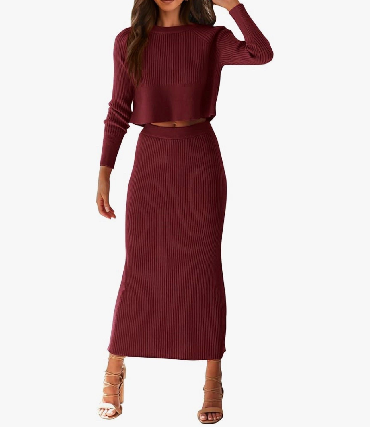 5% off ✨

PRETTYGARDEN Women's 2 Piece Sweater Set Rib Knit Crop Top Skirt
Long Sleeve, Maxi, Bodycon, Spring Fall, Winter, Casual, Outfits

#LTKootd #LTKSaleAlert #LTKHoliday