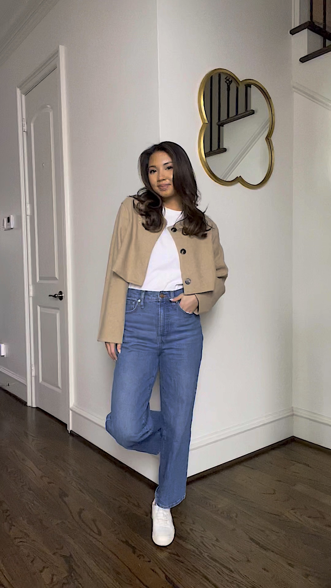 Winter outfit, amazon outfit, bomber jacket, madewell jeans, wide leg jeans, causal style, sneakers 

#LTKU #LTKSeasonal #LTKVideo