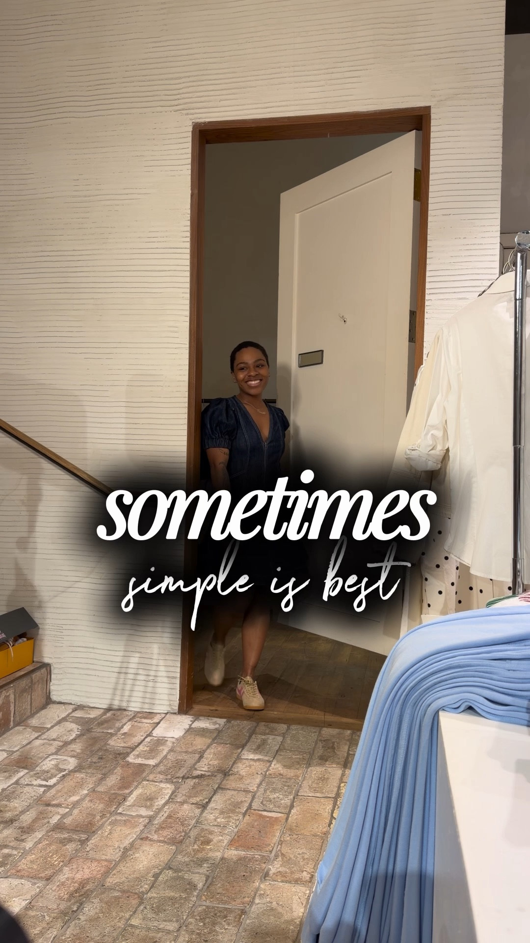 An A-line denim dress is a wardrobe essential. It skims the hips, puff sleeves add balance, and the v-neck elongates the frame. Easy, versatile, and perfect for everyday wear.
@Anthropologie 

#LTKPetite #LTKootd #LTKstorytime