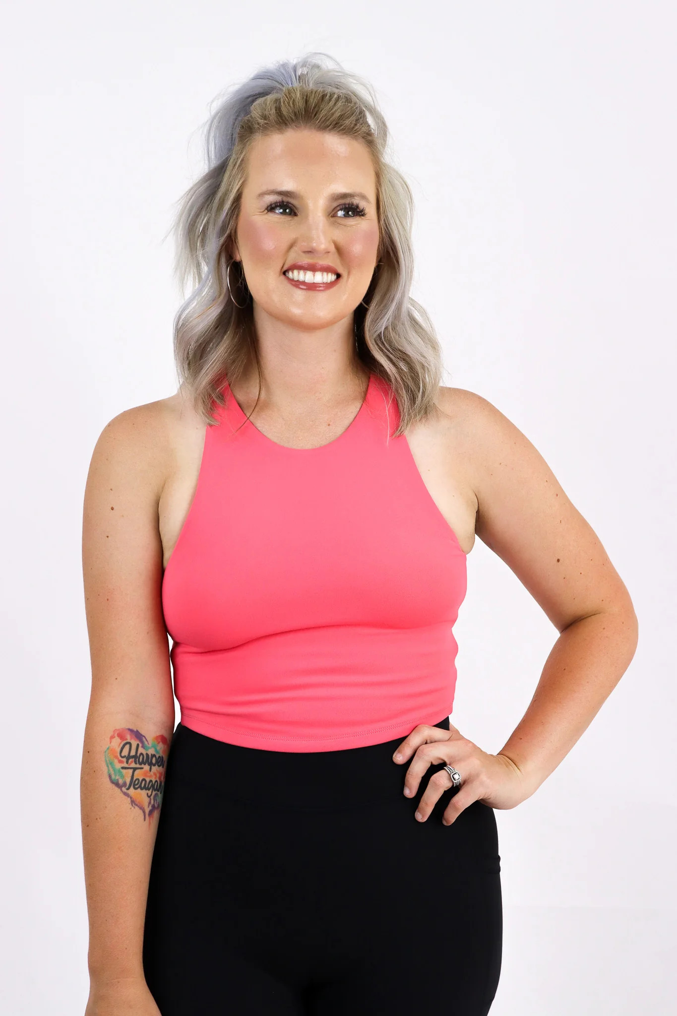 Cross Your Mind Crop Tank | Alexander Jane Boutique