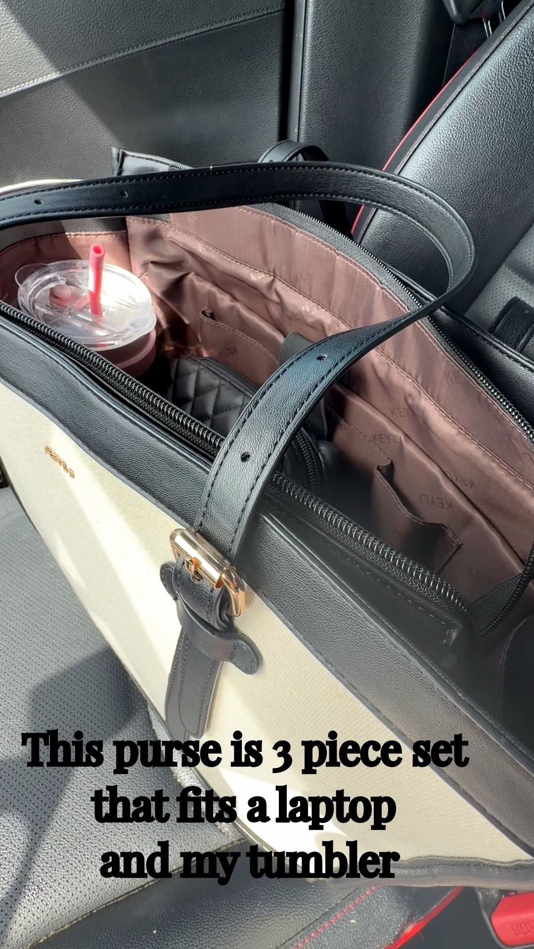 This gorgeous 3-piece handbag set is perfect for work, school, or everyday errands! It fits your laptop, planner, and even your favorite tumbler with room to spare. I love how polished and practical it is, plus you get multiple matching pieces for easy organization on the go. Such a versatile everyday bag set!
#LTKworkwear #LTKstyle #LTKfinds #WorkBagEssentials #LaptopTote #TeacherStyle #OfficeStyle #MomLifeEssentials #EverydayBag #AffordableStyle #SchoolBagStyle #ToteBagLove #NeutralStyle #ChicAndFunctional #OnTheGoStyle
