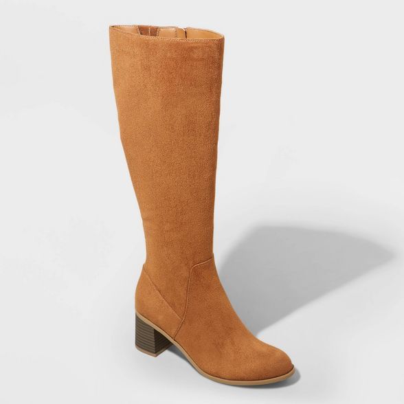 Women's Marlee Knee High Heeled Boots - Universal Thread™ | Target