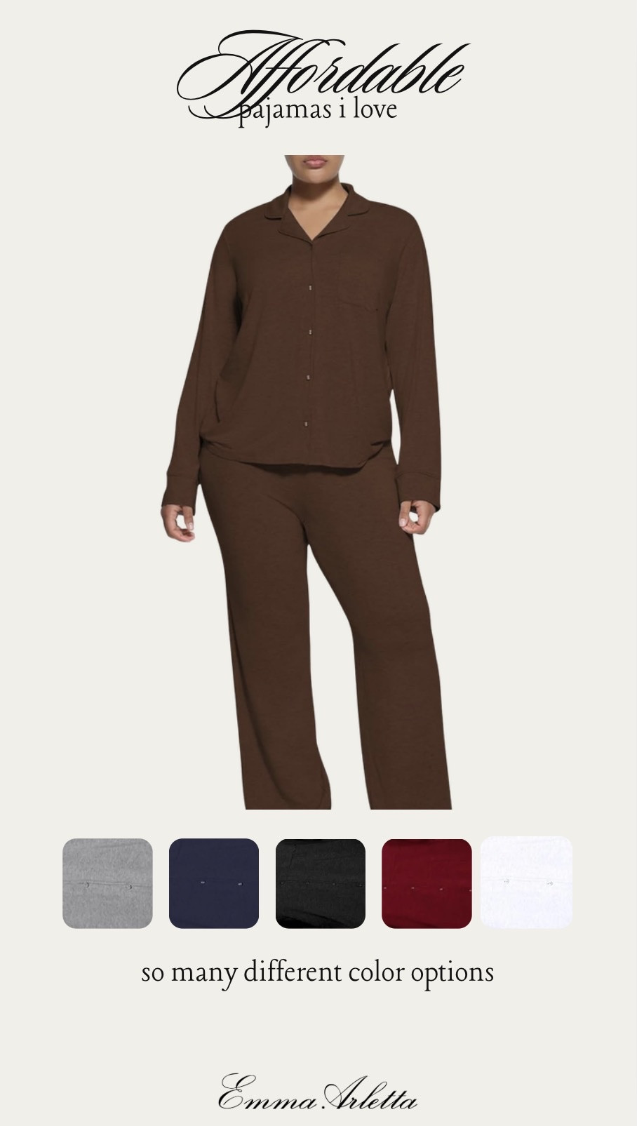 a matching pajama set makes me feel like i have my life together ☁️

#LTKFindsUnder50 #LTKPlusSize #LTKmorningroutine