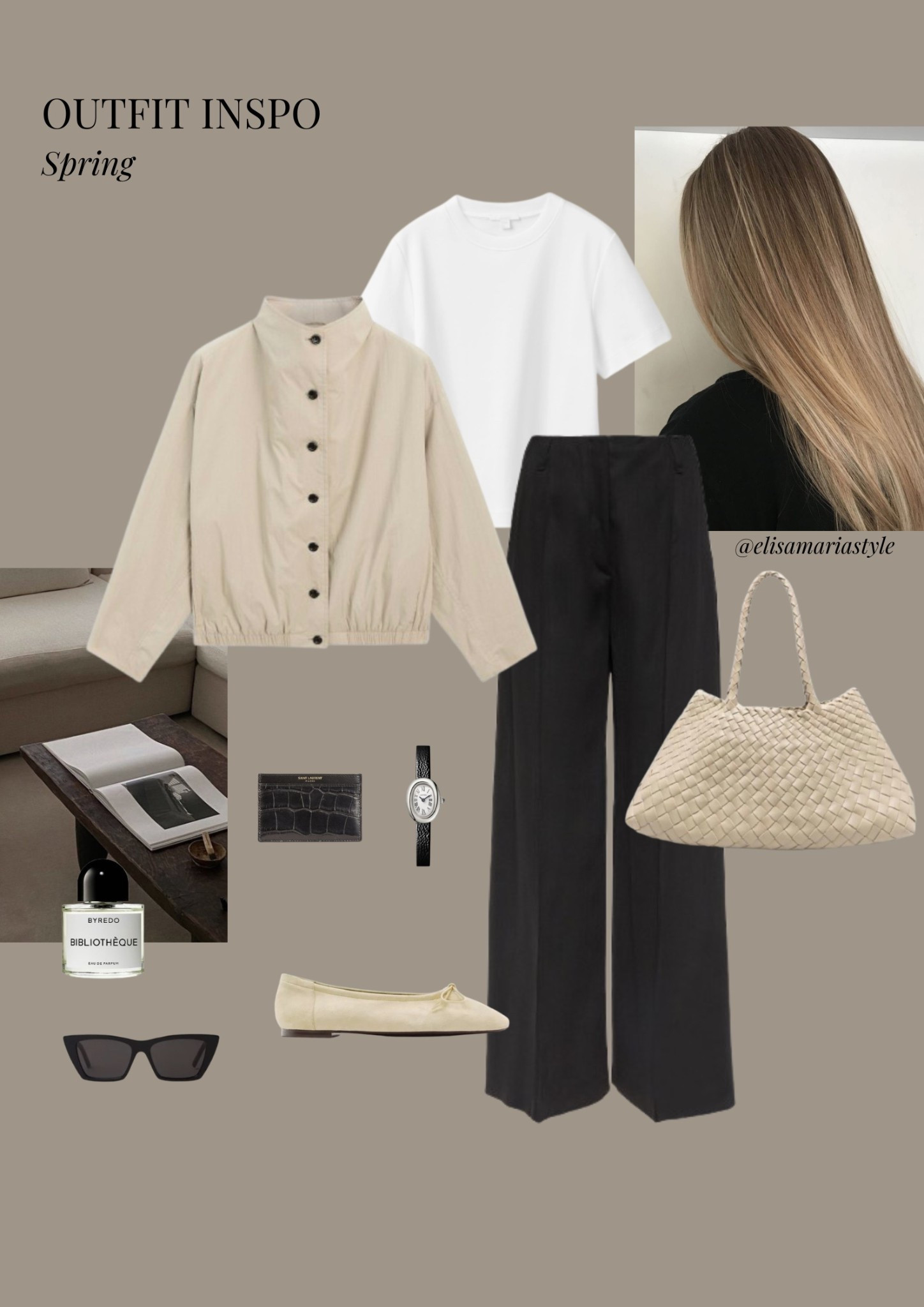 Chic spring outfit idea

#LTKspring #LTKbag #LTKstyletip