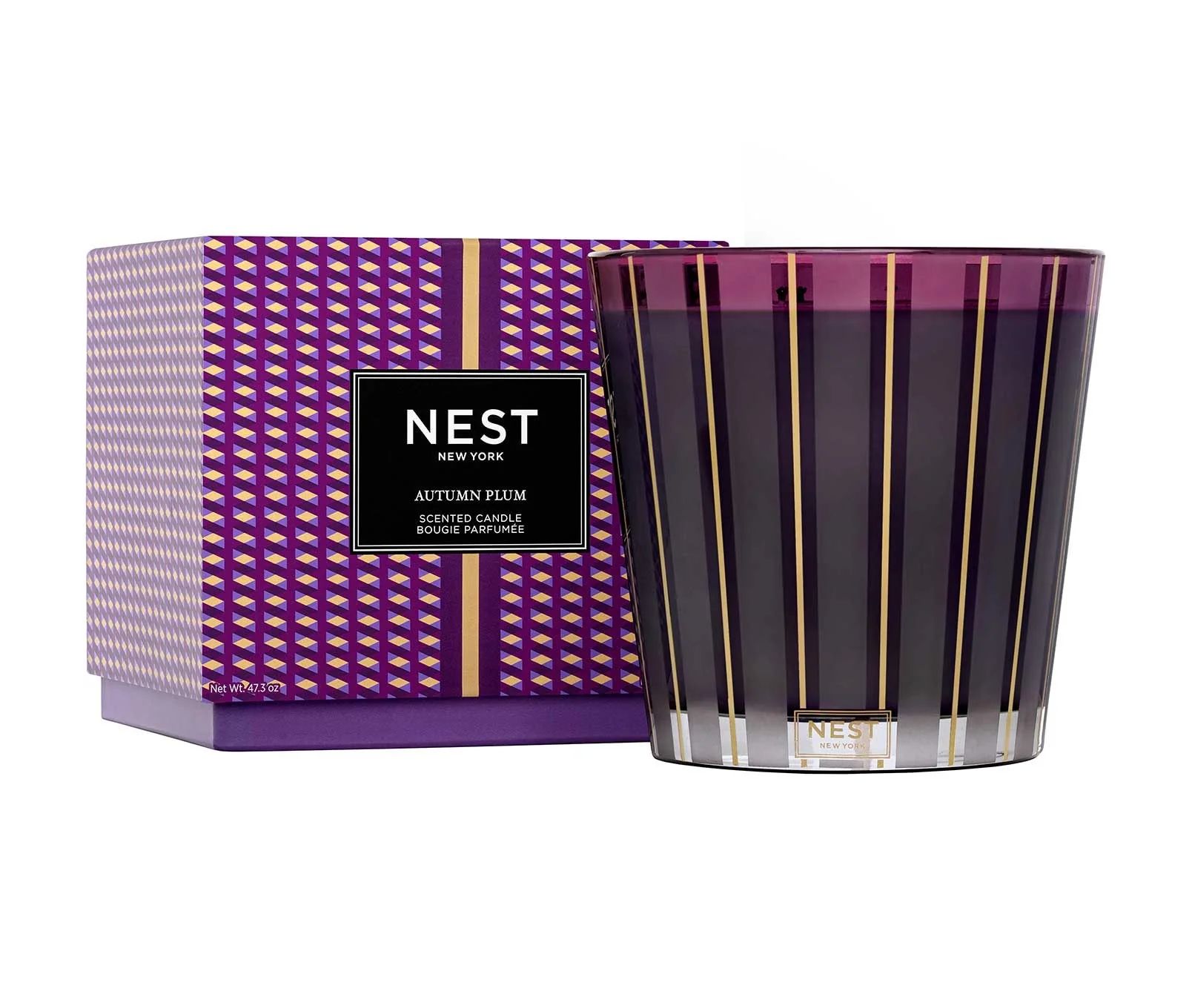Autumn Plum Luxury Candle | NEST Fragrances