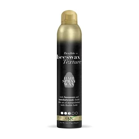 OGX Flexible + Beeswax Texture Hair Spray Wax 6oz | Walmart (US)