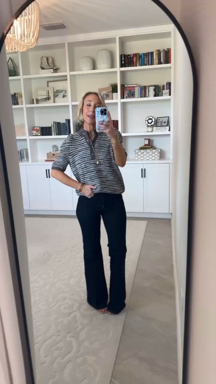 Walmart - tops and denim - under $30 * High Rise Flare Jeans - size 0 (tight). $26.98. 2 washes. * Henley Sweater w/ Puff Sleeves - size XS. $19.98. 3 colors.

#LTKOver40 #LTKSeasonal #LTKPetite