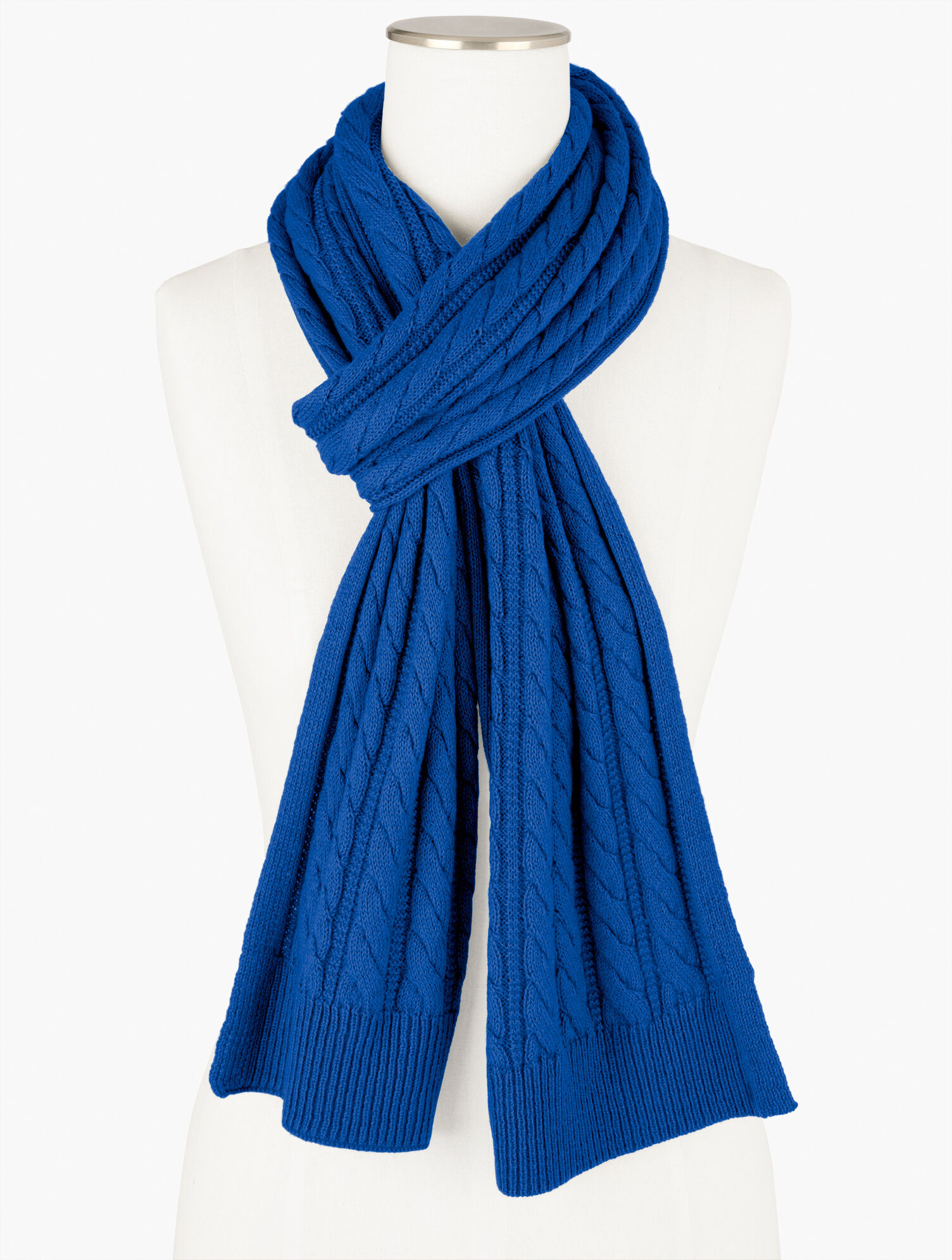 Soft Cable Knit Scarf | Talbots