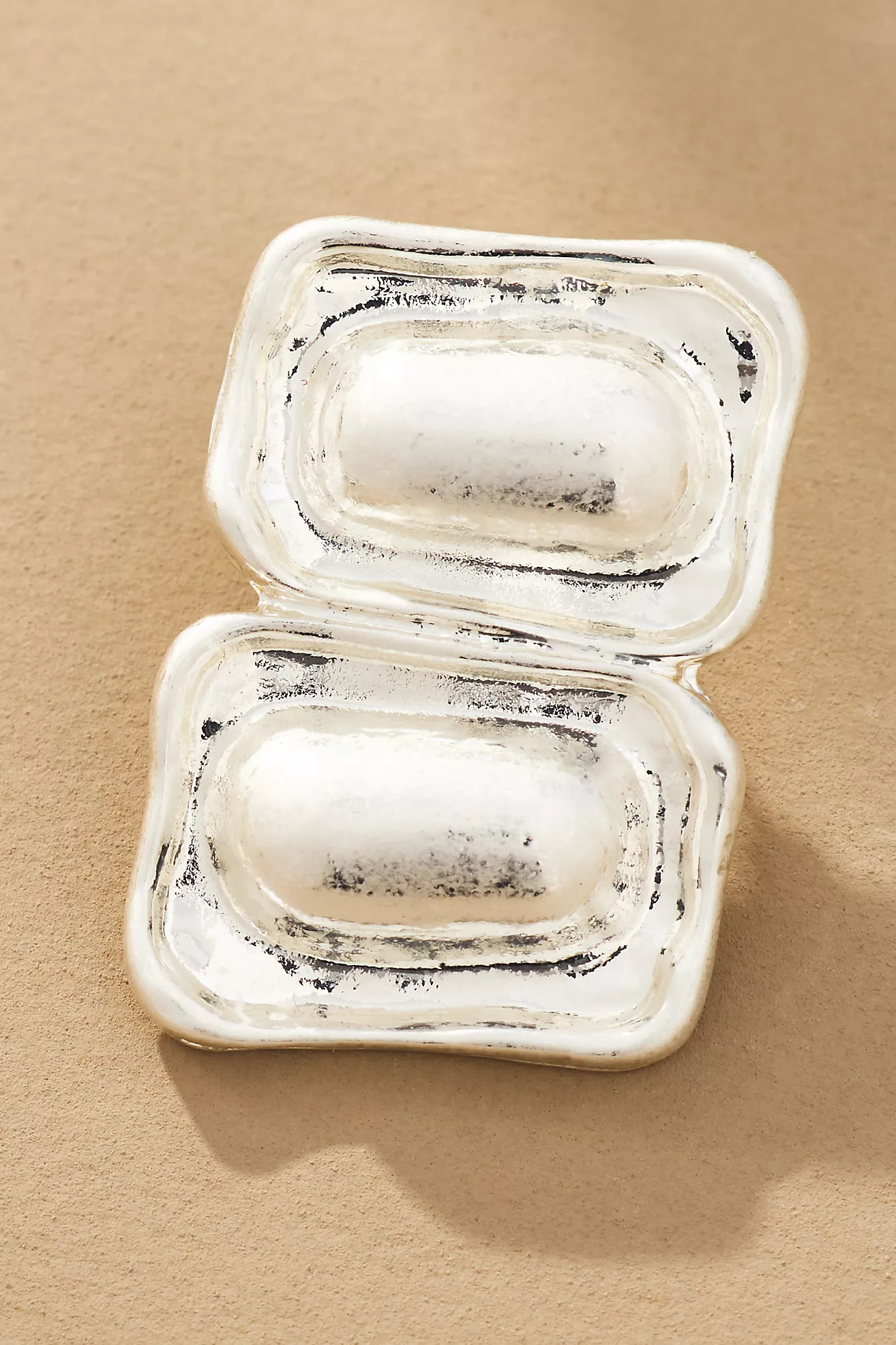 Textured Double Molten Post Earrings | Anthropologie (US)
