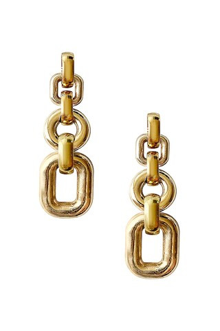 LAURA LOMBARDI Bianca Earrings in Brass from Revolve.com | Revolve Clothing (Global)
