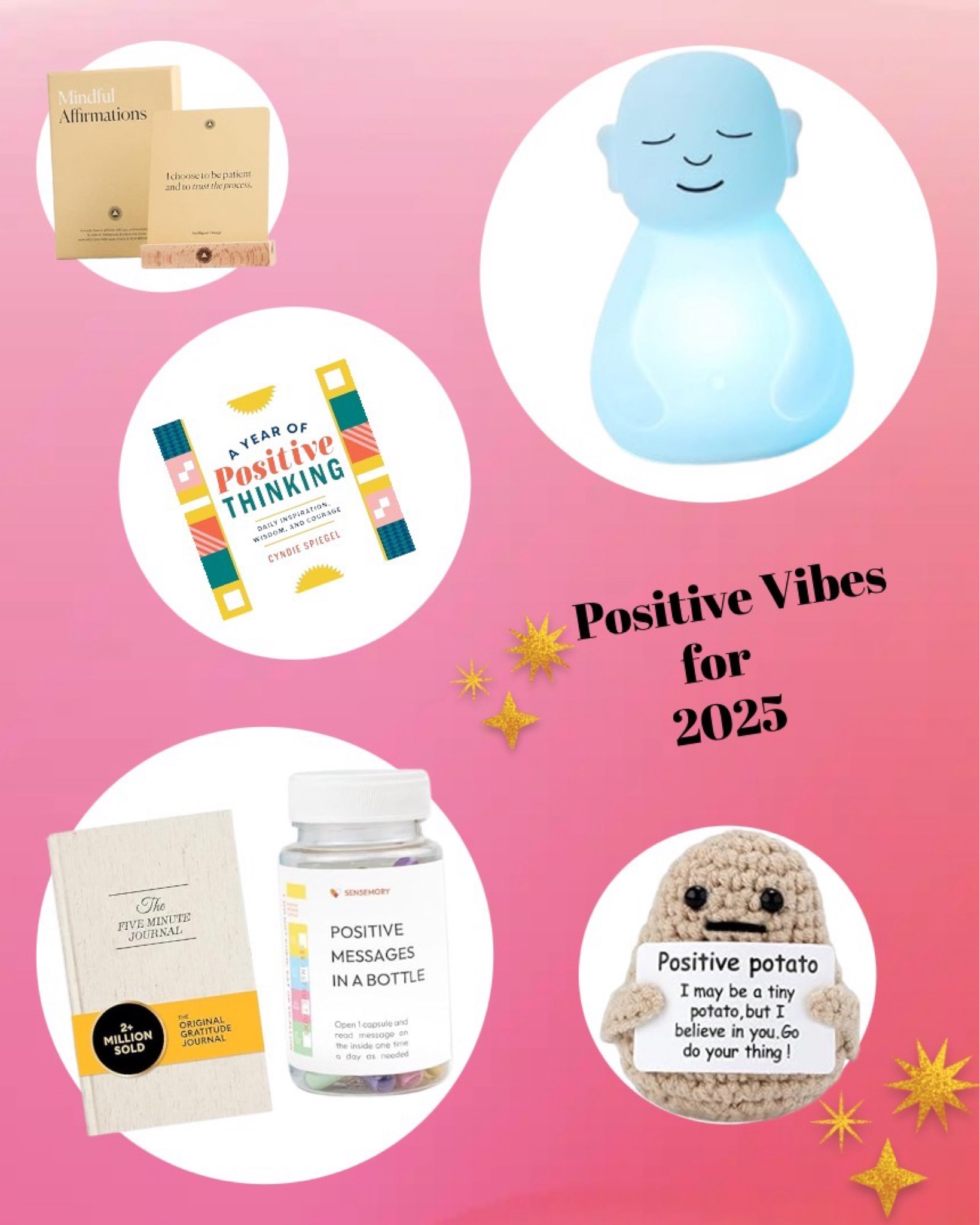 Positive Vibes only for all of 2025

#LTKHoliday #LTKU #LTKGiftGuide