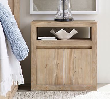 Folsom Cabinet Nightstand | Pottery Barn (US)