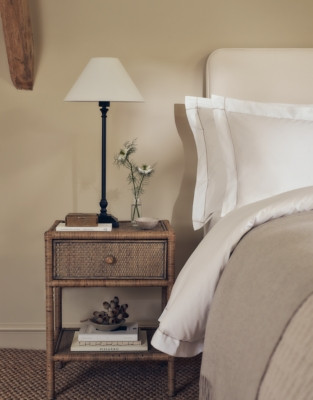 The White Company Cartmel Bedside Table, Natural, Size: One Size | The White Company UK & ROW