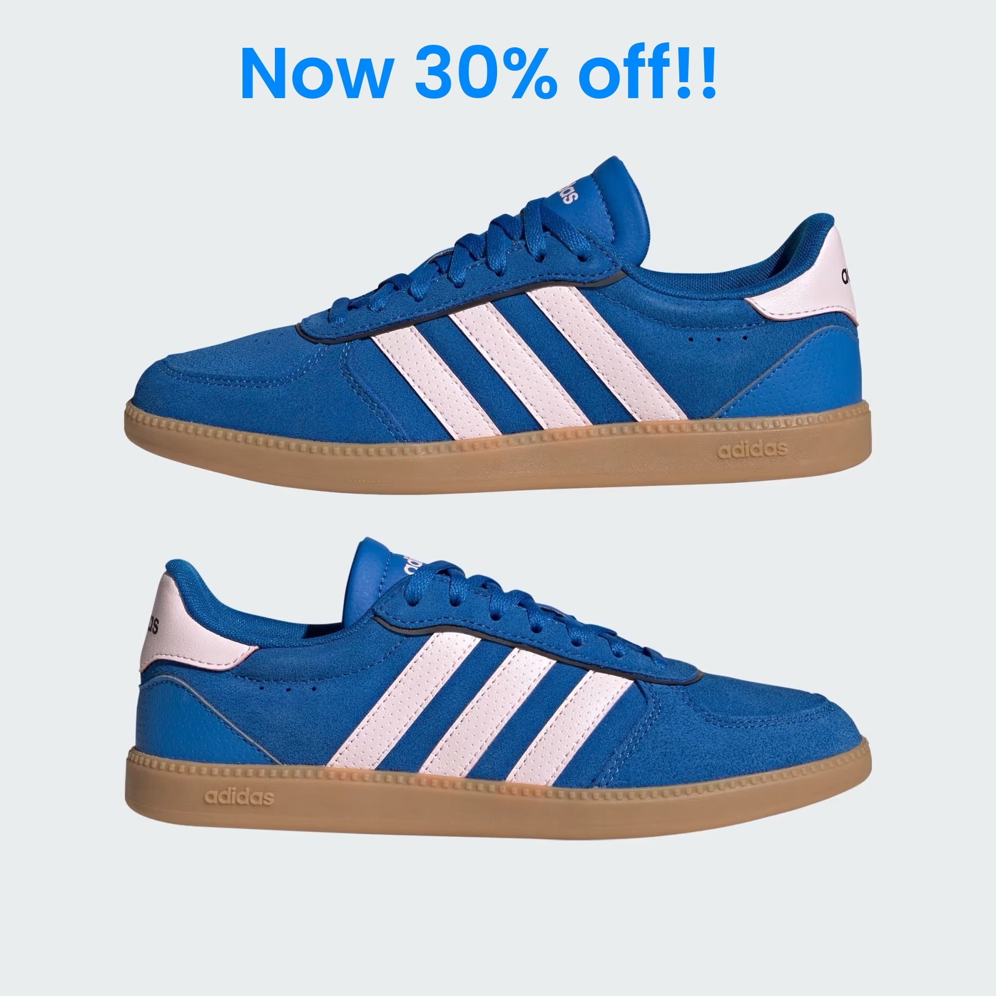 Adidas Royal blue sneakers on sale! Perfect for moms who have kids in sports that have these team colors or school colors! 

#LTKFindsUnder50 #LTKSaleAlert