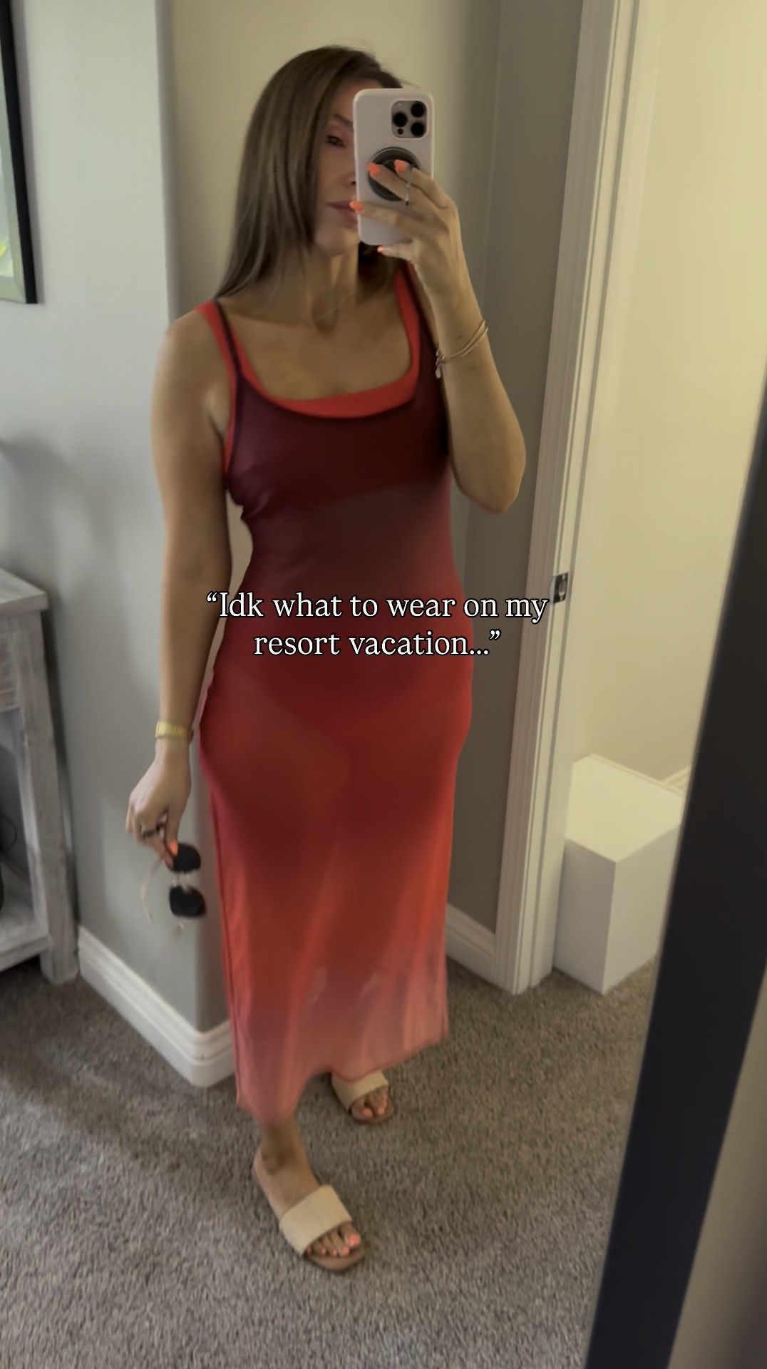 I wear a size S in dresses. M tanks and bottoms 

#LTKTravel #LTKSwim #LTKootd