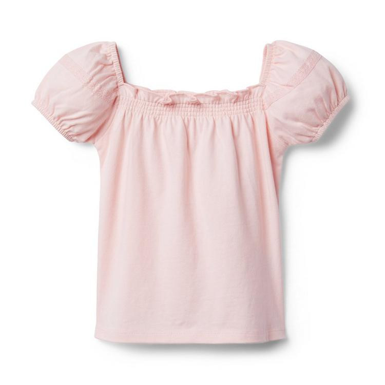 Smocked Puff Sleeve Top | Janie and Jack