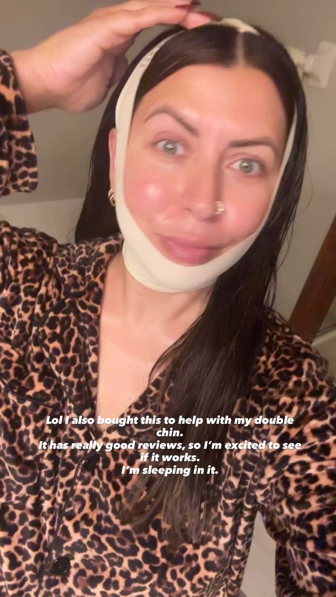 Using a new beauty product for my double chin. I’m going to sleep in it every night. Can’t wait to start seeing the results. 

#LTKBeauty