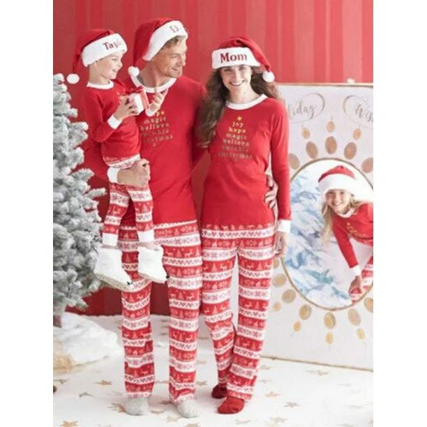 Starvnc Family Cute Matching Children Adult Pajamas Set Sleepwears - Walmart.com | Walmart (US)