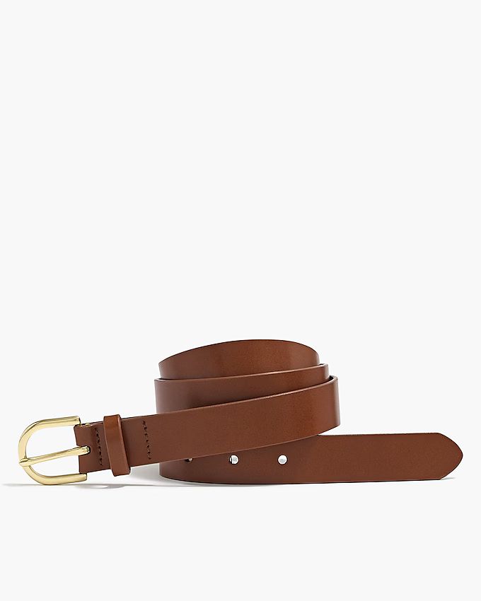 Italian bonded-leather belt | J.Crew Factory