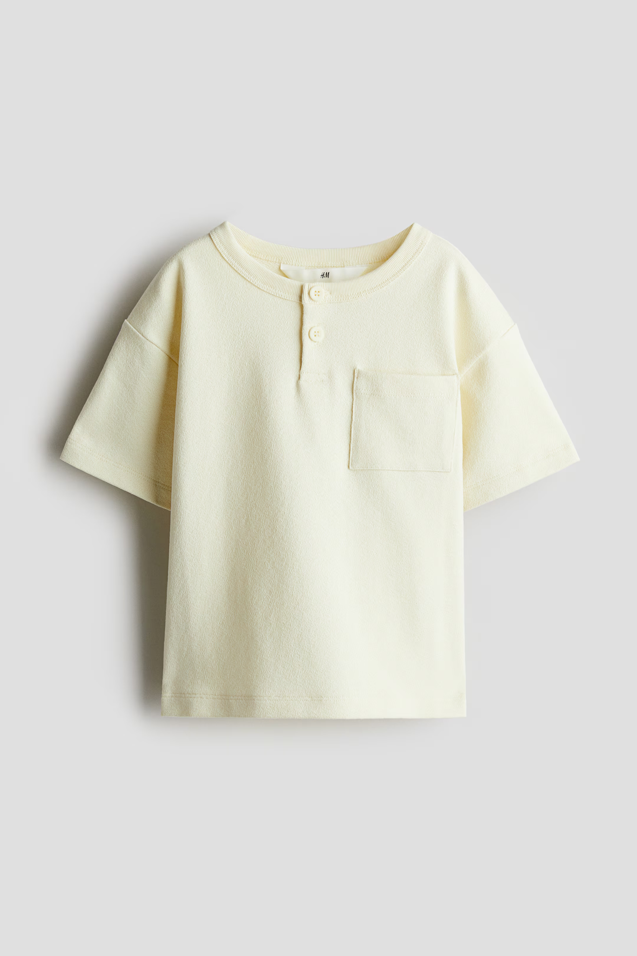 Textured Henley Top | H&M (US + CA)