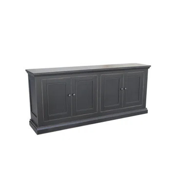 Amanda 4dr Cabinet Black | Wayfair North America