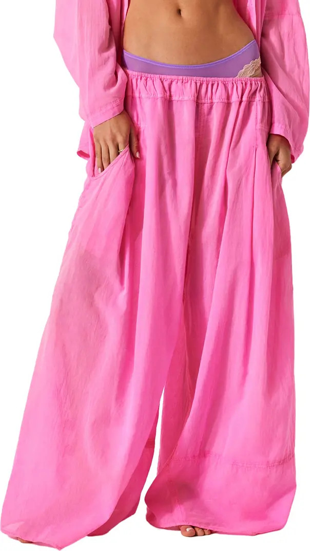 Heat of the Night Semisheer Cotton Lounge Pants | Nordstrom