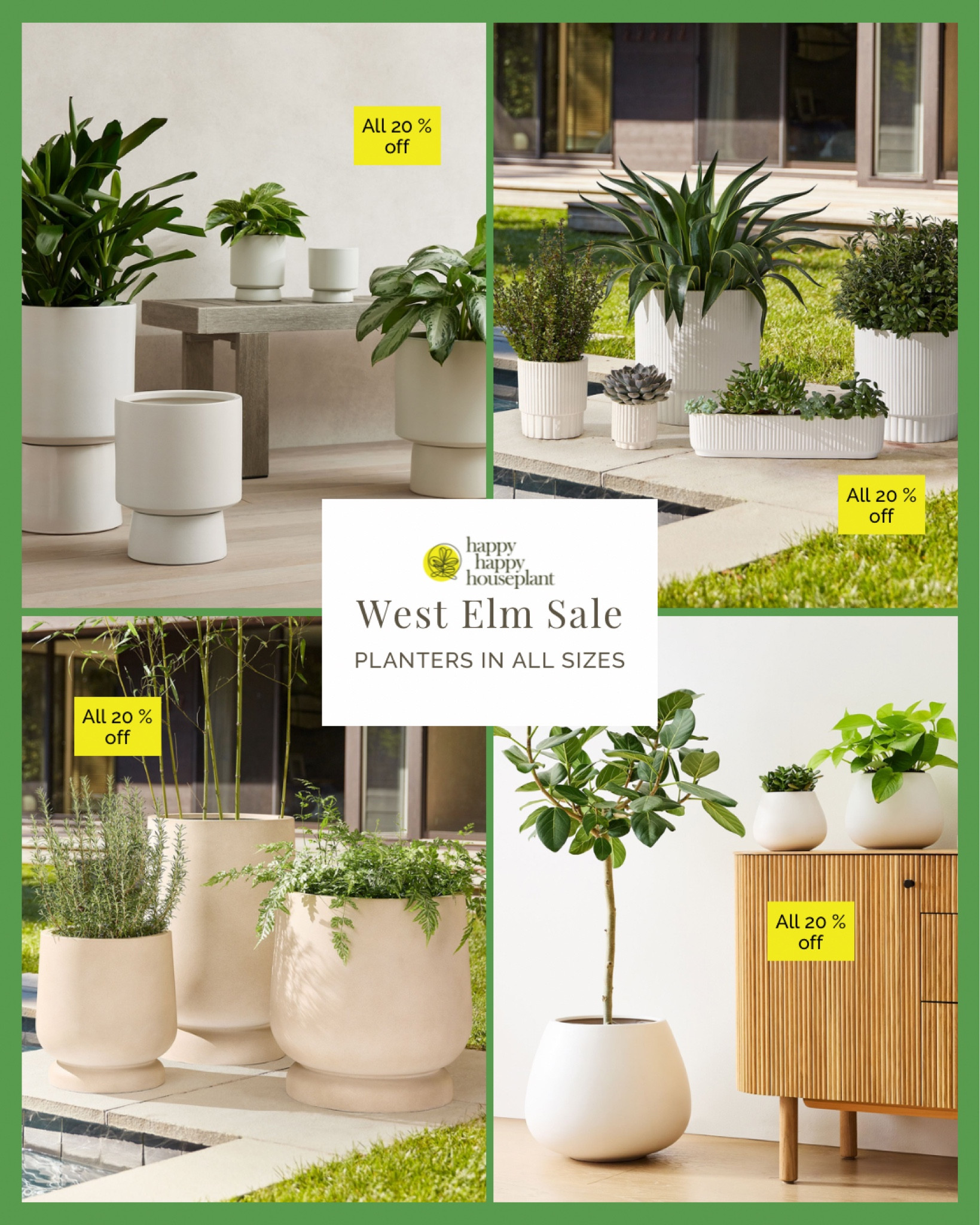West Elm has some of my favorite planters. Here are the ones I have my eye on. They come   in different sizes (some even colors) and are all at least 20% off 😍

#LTKhome #LTKsalealert #LTKSeasonal