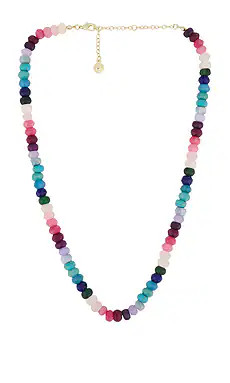 BaubleBar Semi Precious Beaded Necklace in Multi from Revolve.com | Revolve Clothing (Global)