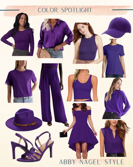 Royal Purple 

#LTKFind #LTKunder50 #LTKunder100