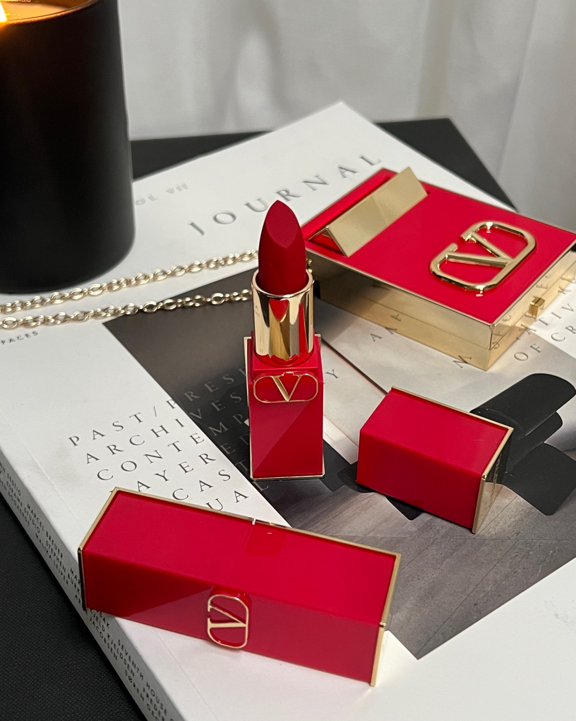 Get ready with me to create this holiday look 🎁 Using the @valentino.beauty Rosso Valentino lipstick in shade 22A 

#LTKbeauty #LTKSeasonal #LTKHoliday