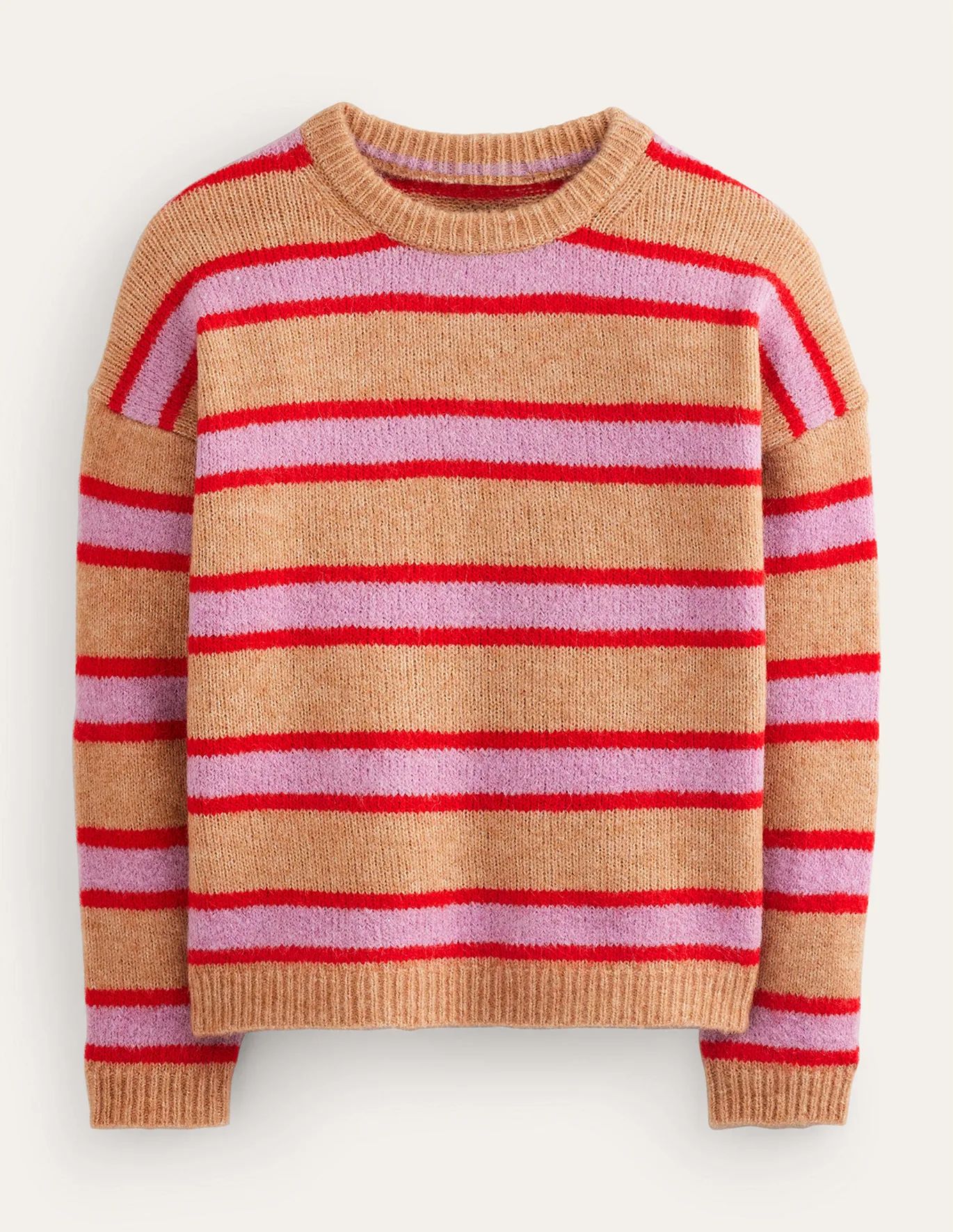 Fluffy Stripe Sweater | Boden (US)