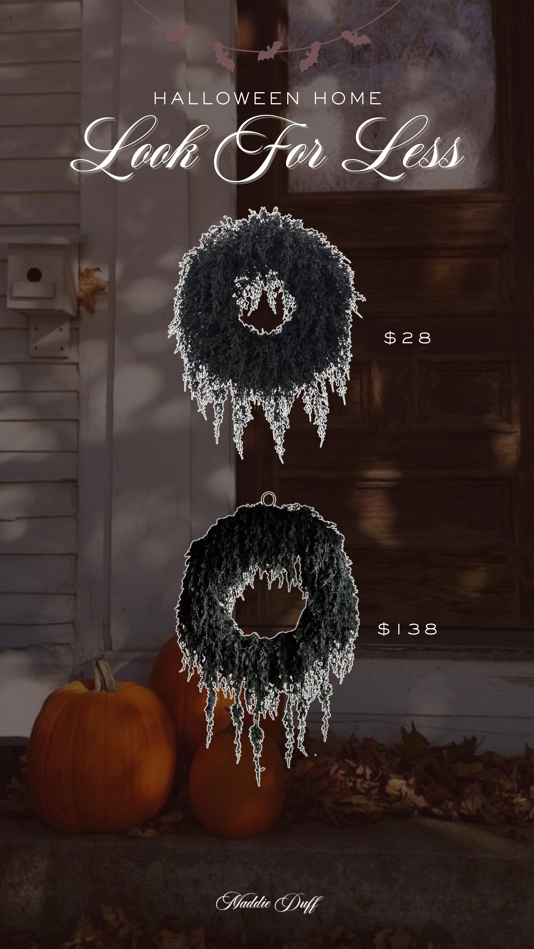 Look for less halloween wreath!

halloween porch, halloween decor, walmart finds 

 #LTKSeasonal #LTKHome