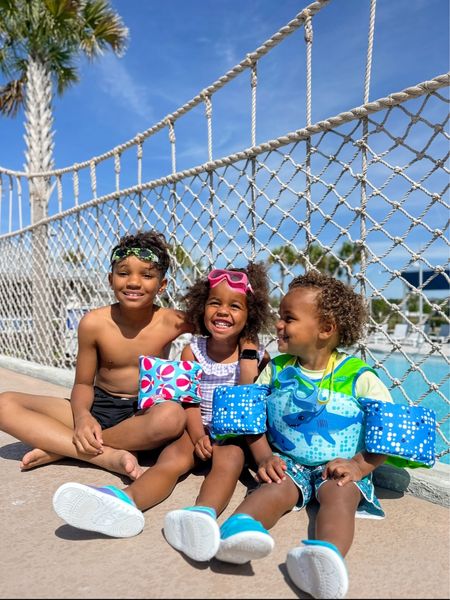 Head to toe in their speedo gear from Target! ☀️🌴🌊🤿 Playin’ it safe — all summer long!

#targetstyle #targetpartner 

#LTKKids #LTKSwim #LTKFamily