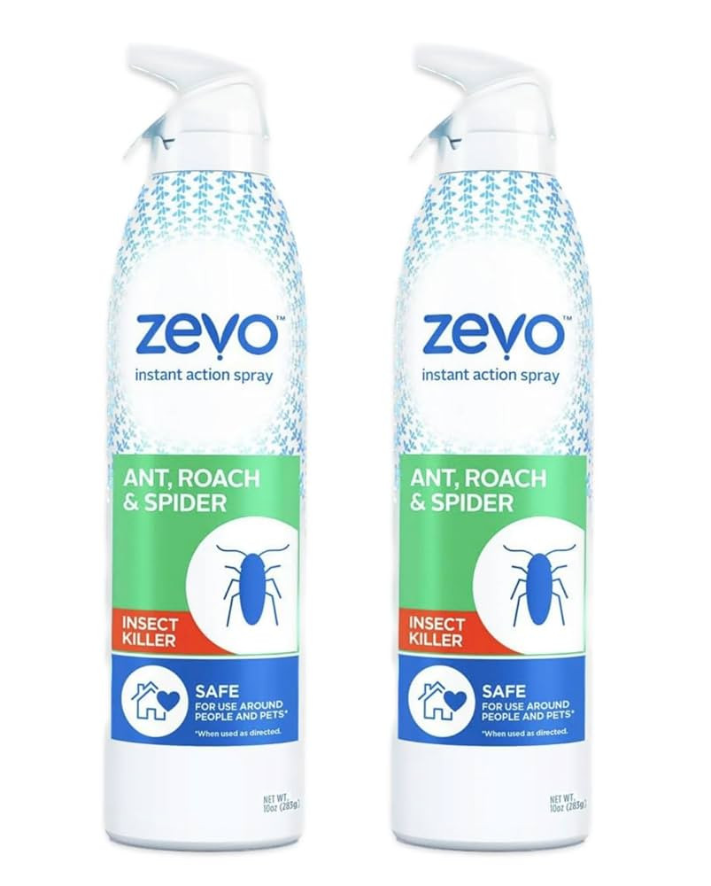 Zevo Roach Killer Ant, Roach, Spider Insect Spray (10 oz) | Indoor Outdoor Use | Instant Action |... | Amazon (US)