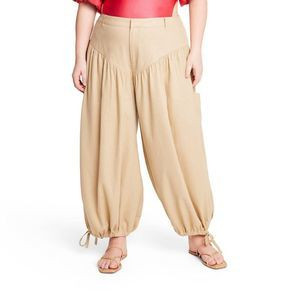 Women's Yoke High-Rise Pants - Fe Noel Khaki 24 | Poshmark