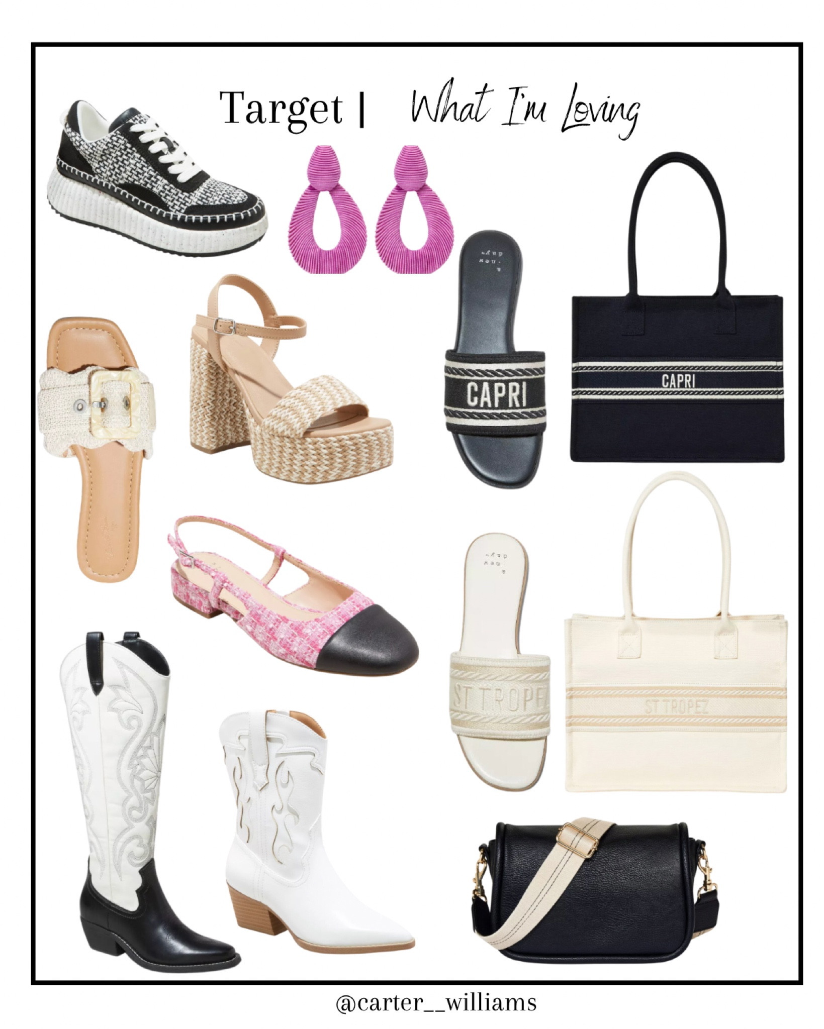 Target new arrivals shoes perfect for spring transition!


Target | spring | capsule wardrobe | western | cowboy boots | purse | vacation | vacation wardrobe | staple pieces | platform sandals | tennis shoes | tote bag

#LTKfindsunder50 #LTKMostLoved #LTKstyletip