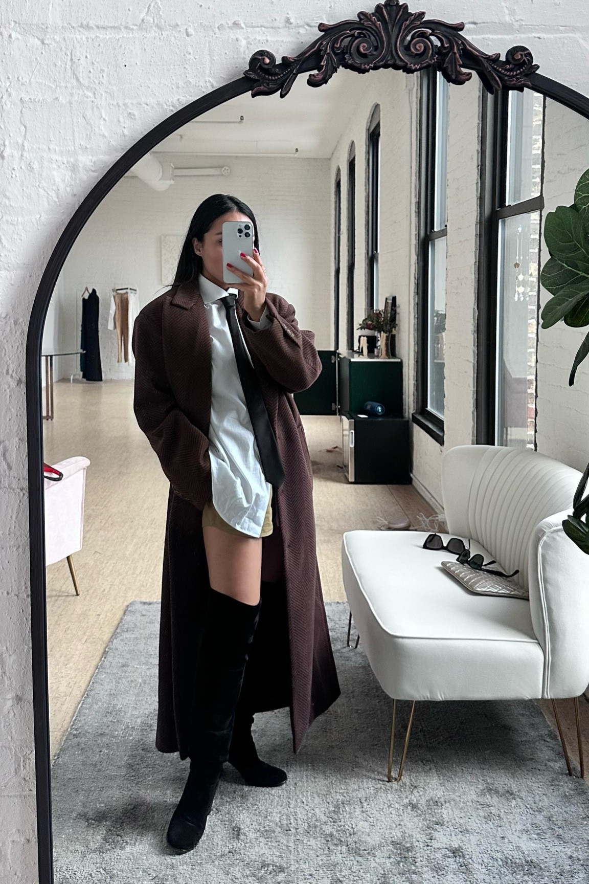 Fall coat, oversized, soft, elegant, chic 

I’m wearing my regular size 36 