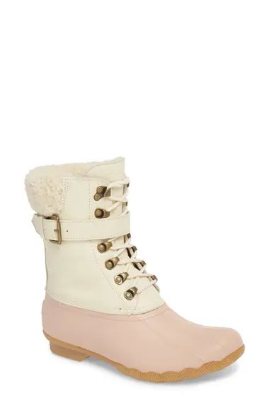 Shearwater Water-Resistant Genuine Shearling Lined Boot | Nordstrom