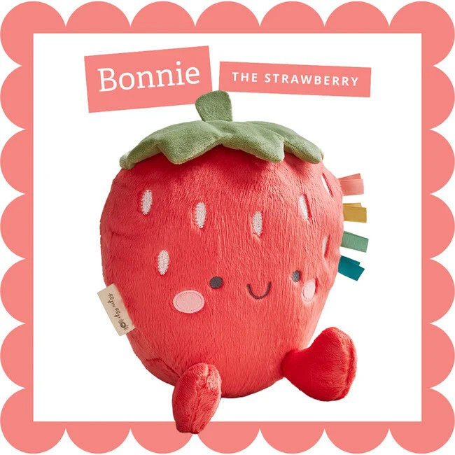 Baby Toys | Kids Toys | Sweetie Snuggle Bonnie the Strawberry (Red) | Itzy Ritzy from Maisonette | Maisonette