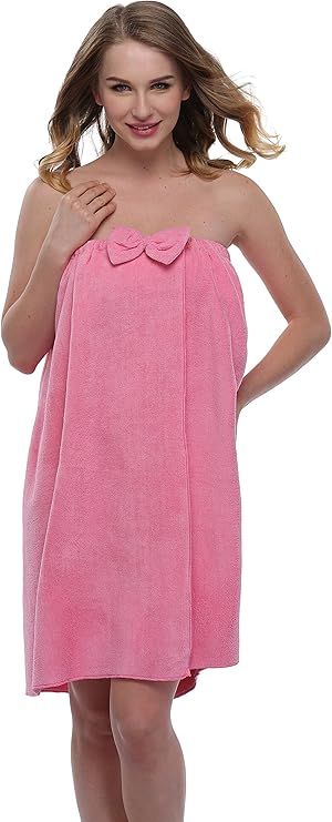 expressbuynow Spa Bath Towel Wrap for Ladies, 10 Colors | Amazon (US)