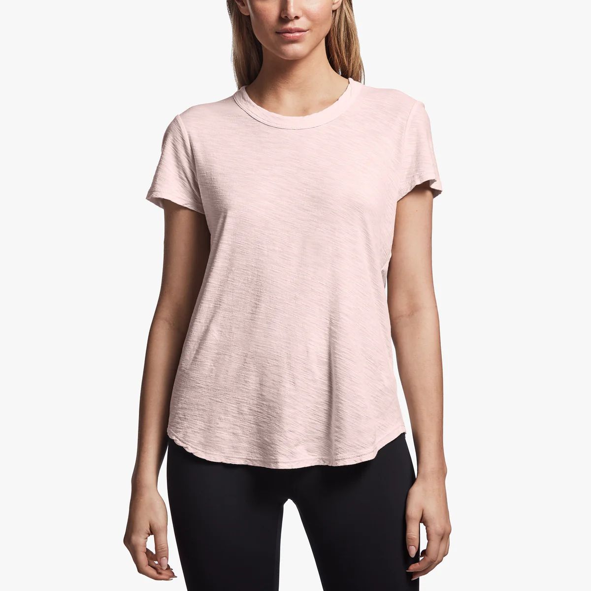 Sheer Slub Crew Neck Tee - Resin | James Perse (US)