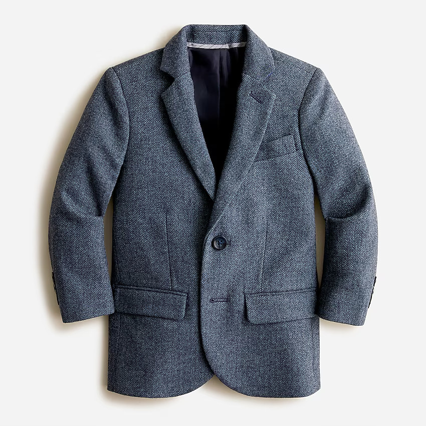 Boys' Ludlow jacket in wool herringbone | J. Crew US