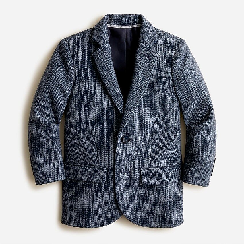 Boys' Ludlow jacket in wool herringbone | J.Crew US